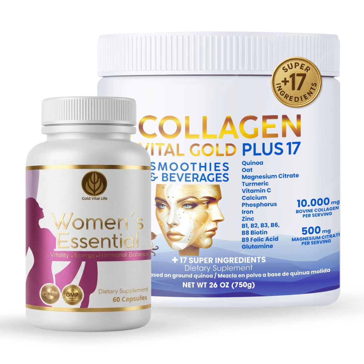 Women´s Essential & Collagen +17