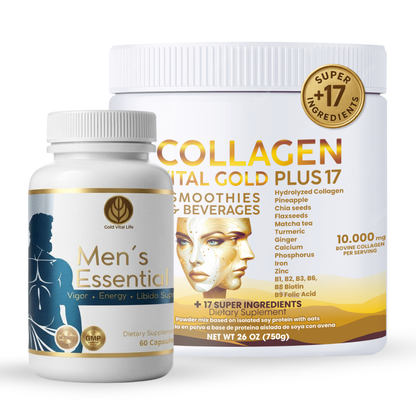 Men´s Essential & Collagen +17