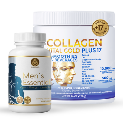 Men´s Essential & Collagen +17