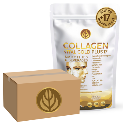 Collagen Vital Gold Plus 17 For Distributors, Pineapple Flavor