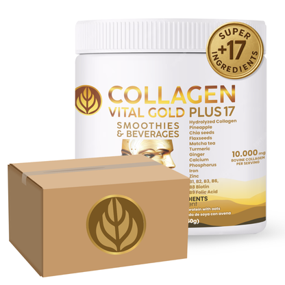 Collagen Vital Gold Plus 17 For Distributors, Pineapple Flavor