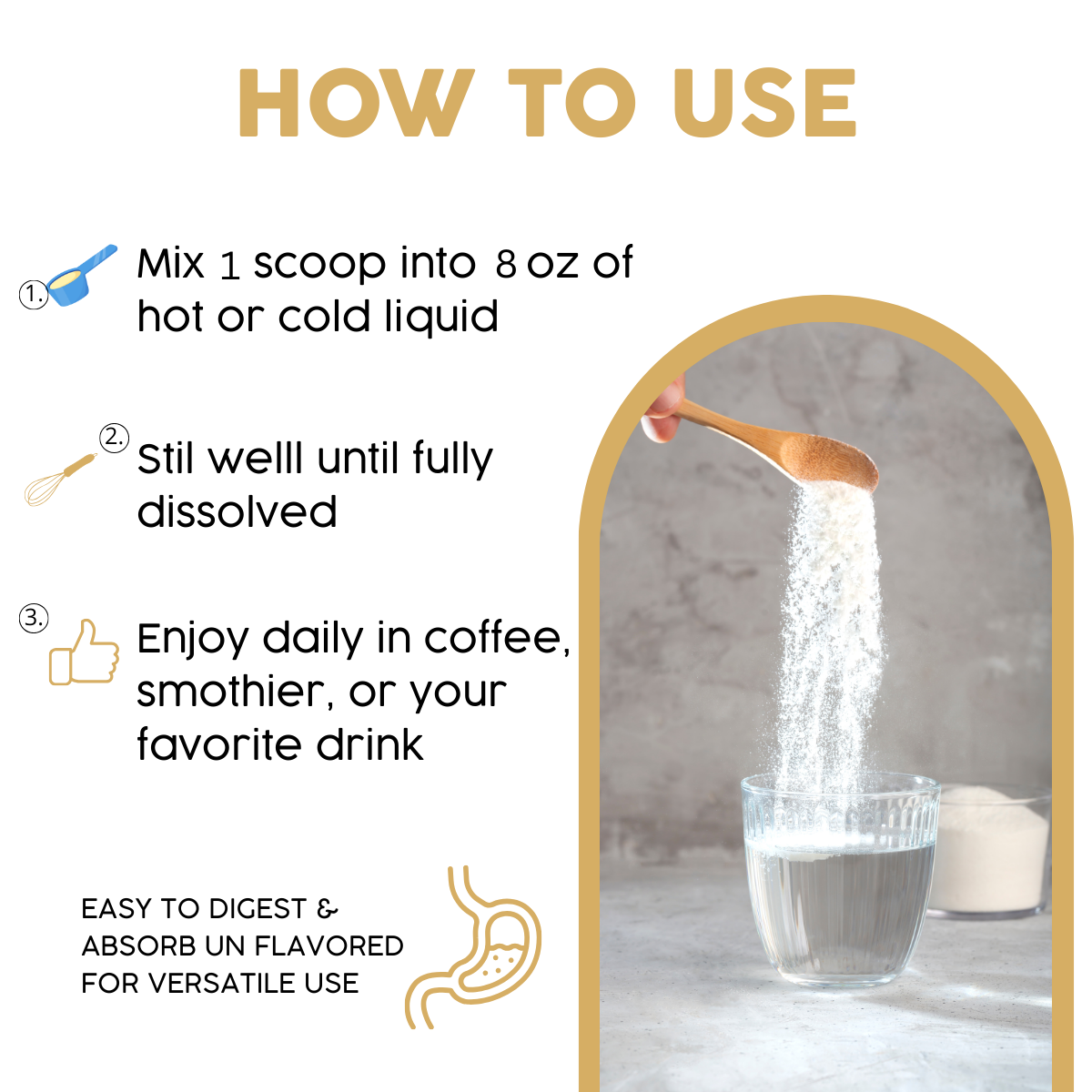 Collagen Peptides Powder - Hydrolyzed with +17 Super Ingredients.