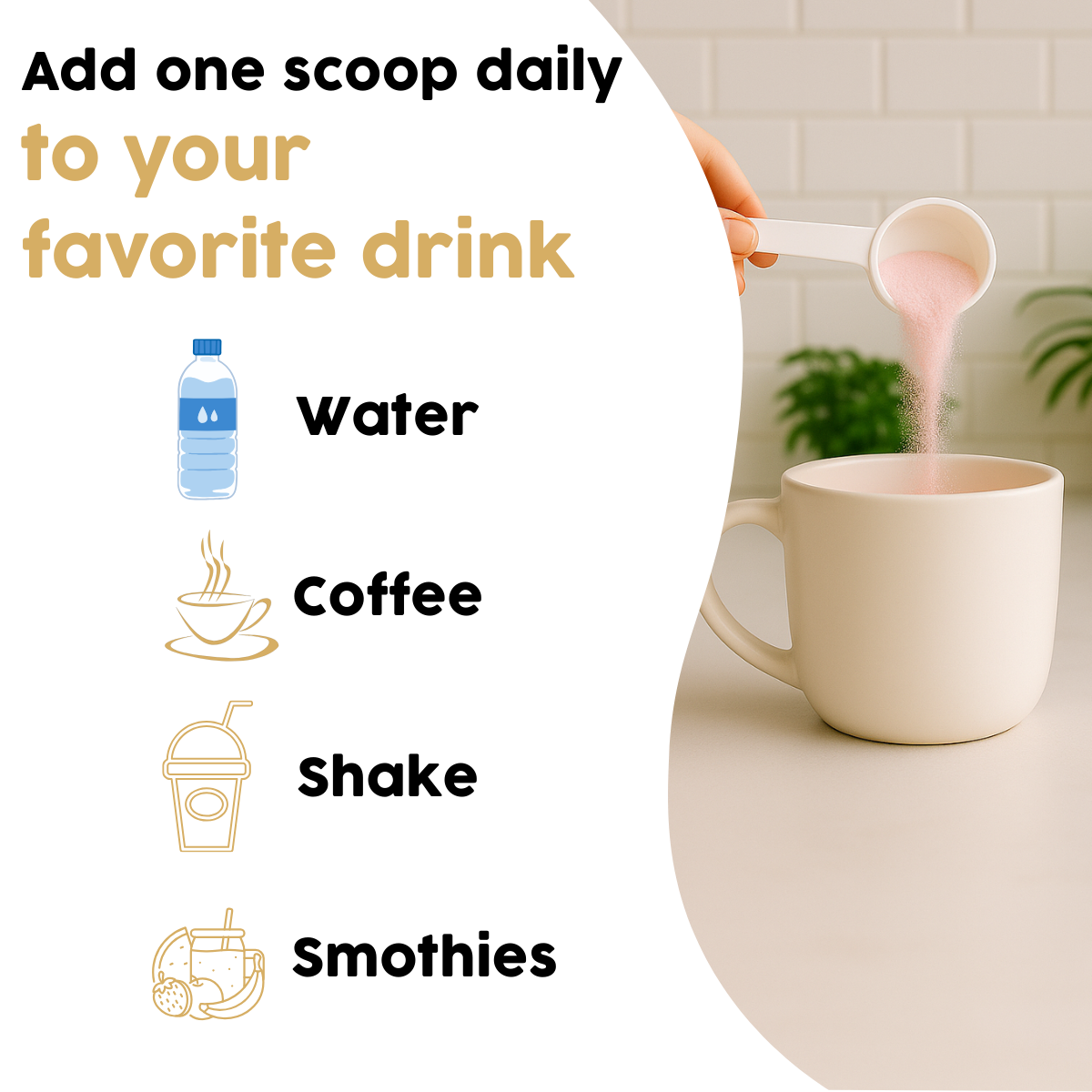 Collagen Peptides Powder - Hydrolyzed with +17 Super Ingredients.