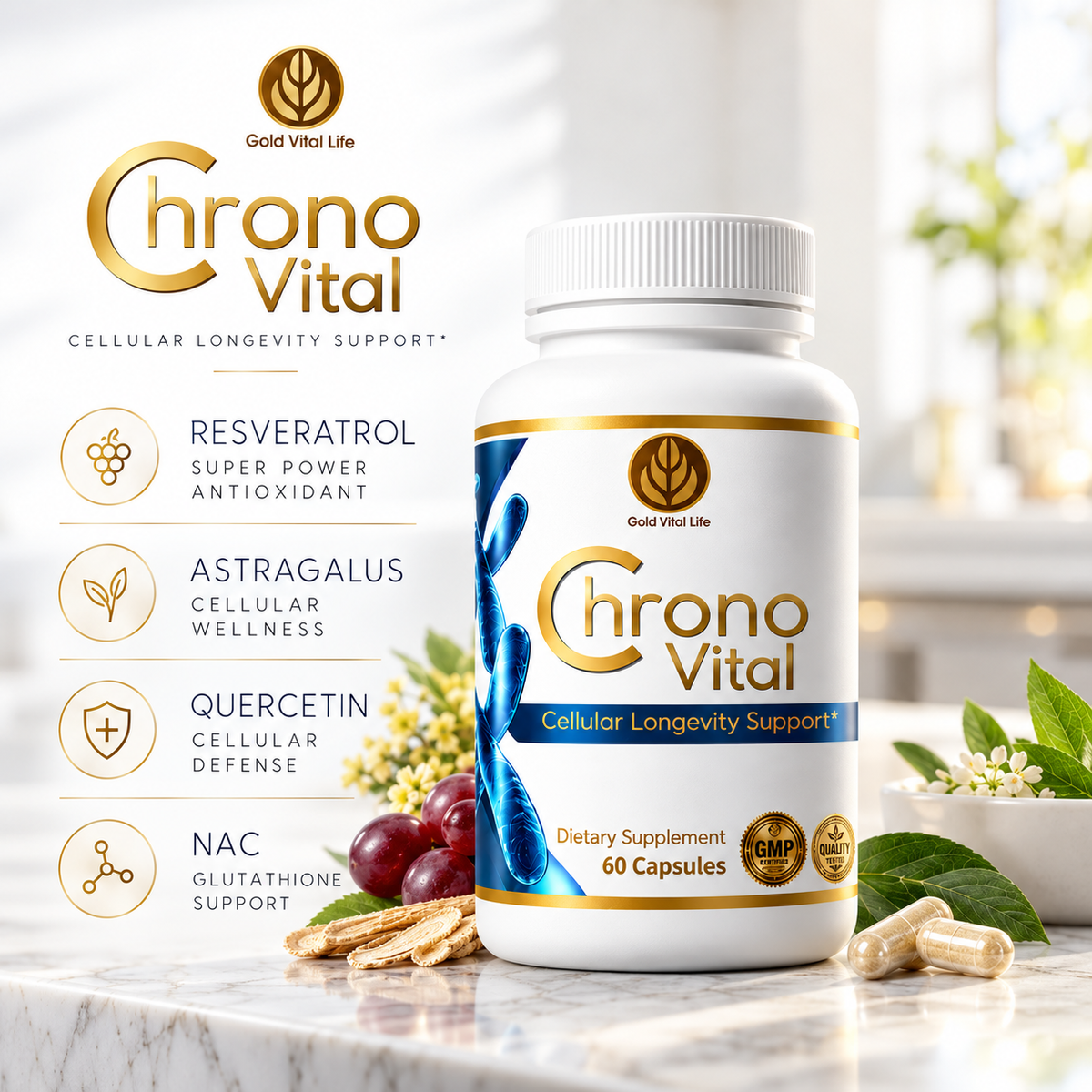 Cellular Energy & Antioxidant Support