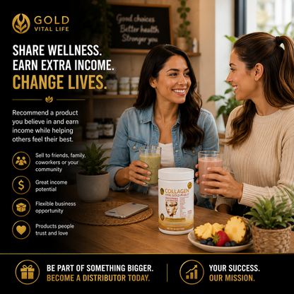 Collagen Vital Gold Plus 17 For Distributors, Pineapple Flavor